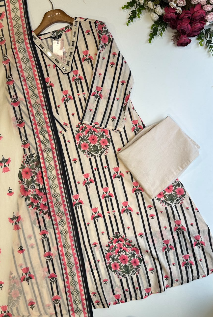 Blush Stripe