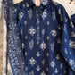 Block Print-Blue