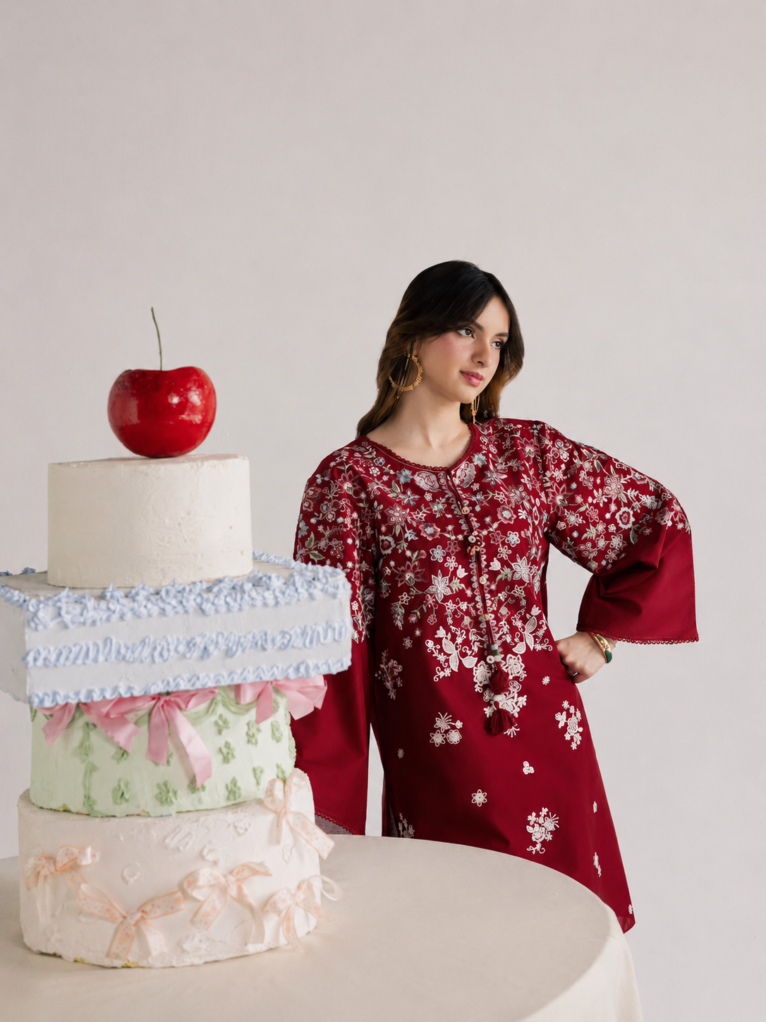 Crimson Bloom - 2Pc