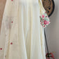 ✨ Pure Cotton V-Neck Embroidered Kurti Set ✨