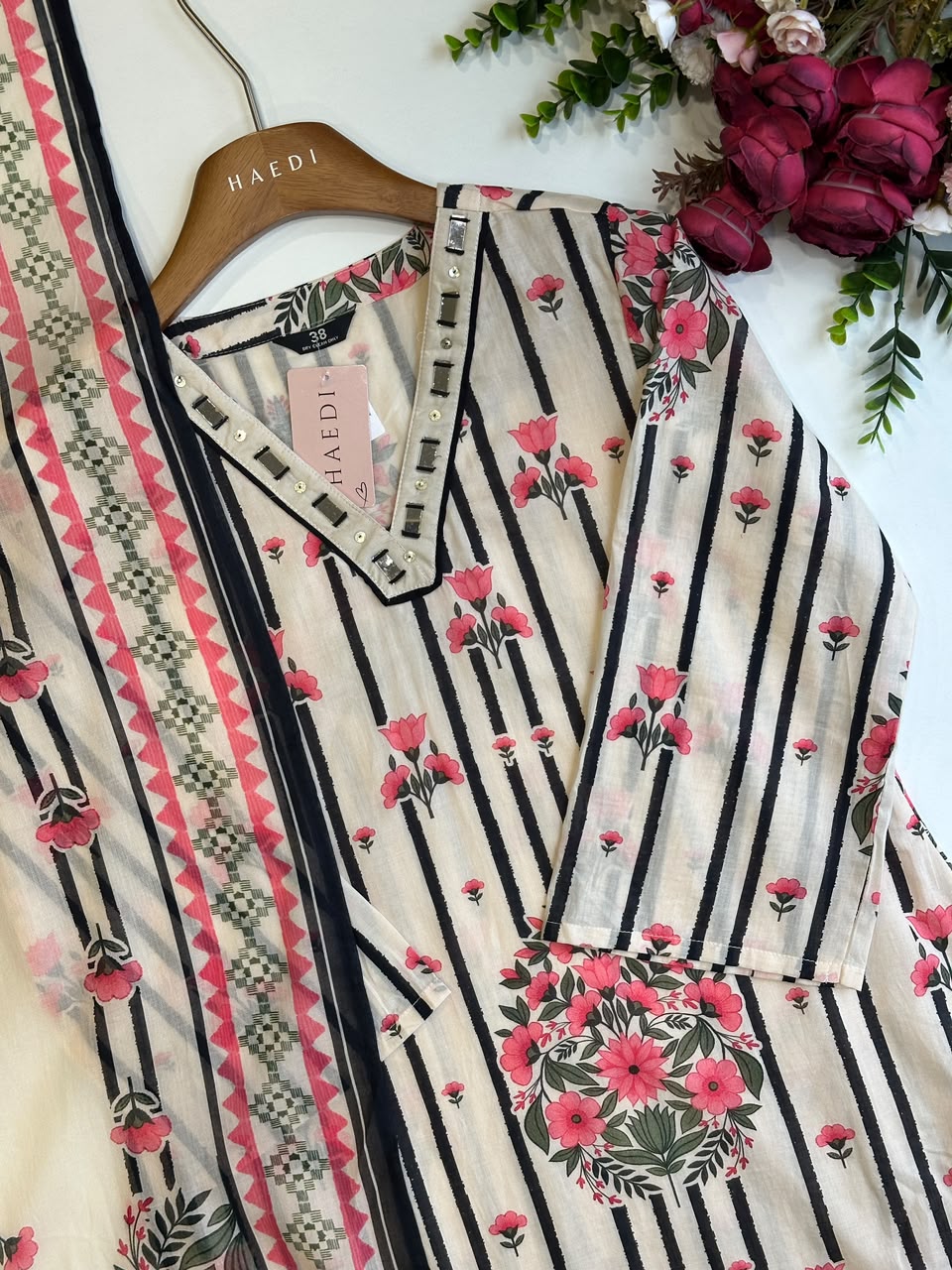 Blush Stripe